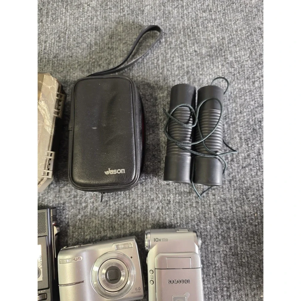 Sony Canon Olympus Camera/electronics Lot AS-IS UNTESTED